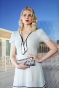 Lucy Boynton purse