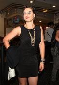 Ingrid Cruz vestido negro