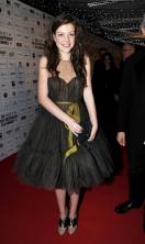 Georgie Henley golden ribbon