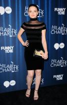 Joey King black dress