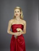 Johanna Braddy Red dress