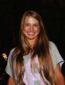 Yulia Putintseva smilingly