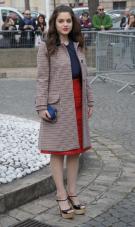 Odeya Rush coat