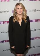 Jillian Bell black dress