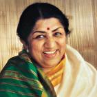 Lata Mangeshkar smile