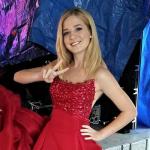 Jackie Evancho Red dress