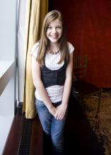 Georgie Henley chair