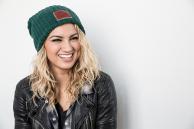 Tori Kelly green cap