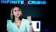 Laura Bailey fist