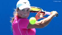 Yulia Putintseva racket