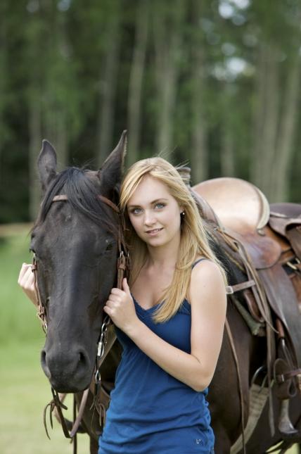 Amber Marshall horse