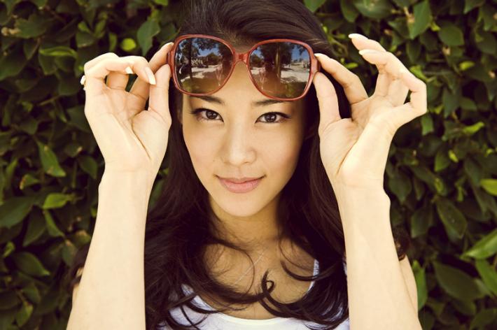 Arden Cho glasses