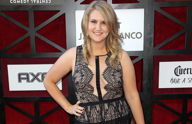 Jillian Bell smilingly