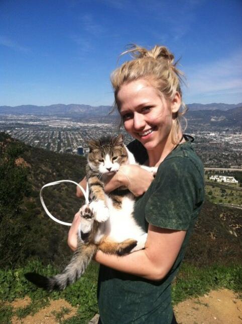 Johanna Braddy cat