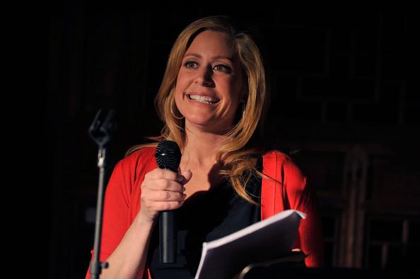 Melissa Francis microphone